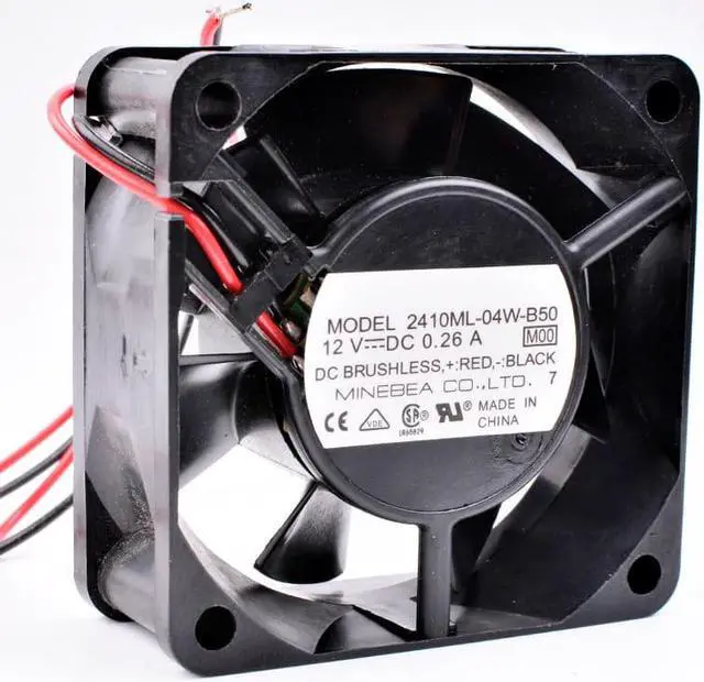 Main image of 2410ML-04W-B50 6cm 6025 60x60x25mm 60mm fan DC12V 0.26A Computer chassis CPU power cooling fan