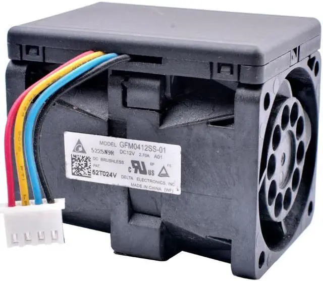 Main image of GFM0412SS-01 5225N9R  4cm 4056 40x40x56mm 12V 2.70A Server Cooling Fan