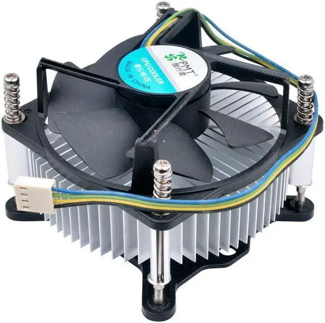 Alt view image 4 of 6 - 1200 - 2500 RPM1U server computer CPU radiator cooling fan aluminum radiator suitable for  LGA 1150 1151 1155 1156
