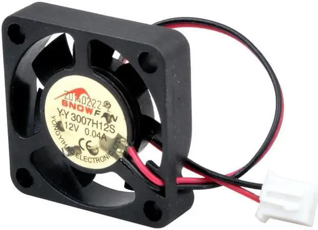 Alt view image 2 of 4 - Y-Y 3007H12S 3cm 30mm fan 30x30x7mm DC12V 0.04A Ultra-Quiet Cooling Fan for Raspberry Pi Small Devices