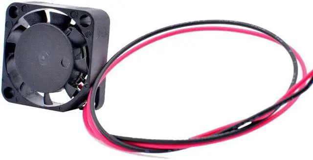 Alt view image 4 of 5 - DFB200612M 2cm 20mm fan 20x20x6mm DC12V 1.2W 2 wires double ball bearing Mini ultra-thin cooling fan for router projector