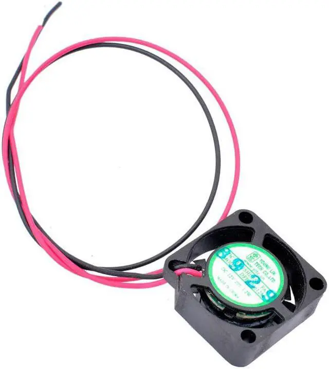 Alt view image 5 of 5 - DFB200612M 2cm 20mm fan 20x20x6mm DC12V 1.2W 2 wires double ball bearing Mini ultra-thin cooling fan for router projector