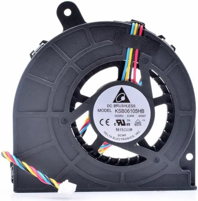 Alt view image 3 of 4 - KSB06105HB-DG07 DC5V 0.40A notebook computer built-in CPU cooling fan