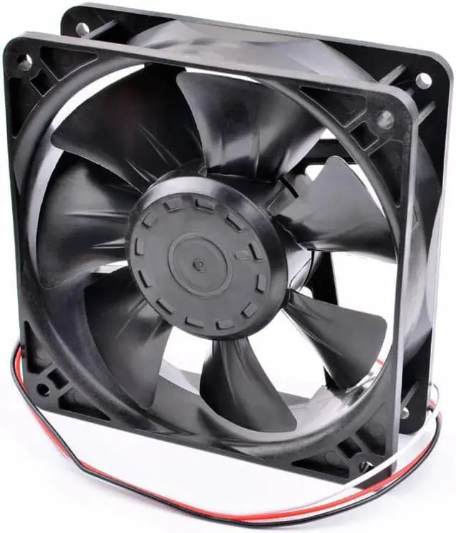 Alt view image 2 of 4 - ANCHAOPU 4715KL-05W-B49 12cm 12038 120x120x38mm DC24V 0.46A 3 line inverter cooling fan