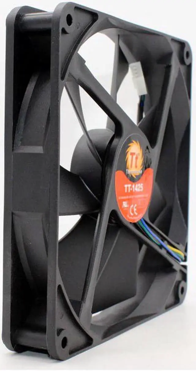 Alt view image 4 of 4 - Tt HA1425M12SB-Z 14cm 14025 12V 0.36A 4 lines pwm computer chassis power cooling fan