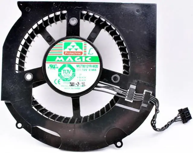 Main image of MGT8012YR-W20 12V 0.48A 4 line pwm public version graphics card cooling fan