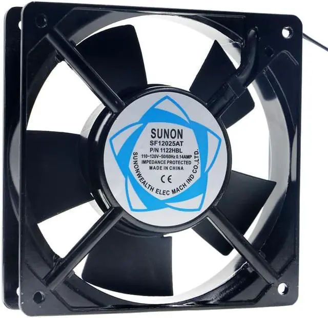 Main image of SF12025AT 12cm 12025 120mm fan AC 110V~120V Double ball bearing aquarium fan cabinet cooling fan