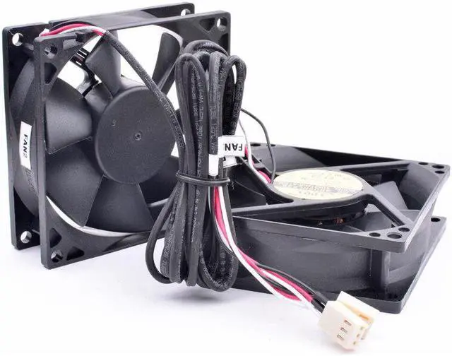 Alt view image 4 of 4 - AD0812HB-A73GL 8cm 8025 80mm fan 80x80x25mm DC12V 0.25A chassis system equipment cooling fan