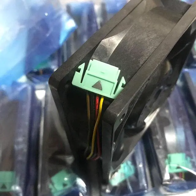 Alt view image 5 of 5 - 109R1212MH1031 12cm 12038 120x120x38mm 12V 0.48A 4 line server chassis cooling fan