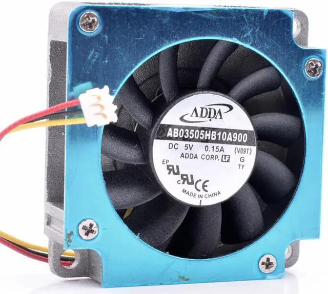 Alt view image 3 of 3 - AB03505HB10A900 3.5cm 3510 35mm 35x35x10mm 5V 0.15A side blower projector cooling fan