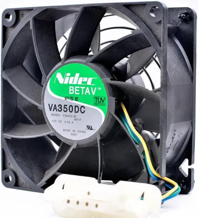 Alt view image 2 of 4 - VA350DC V35453-359cm 9038 92x92x38mm 12V 0.55A server cooling fan