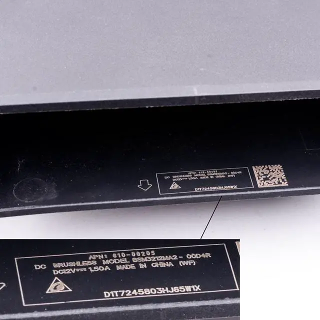 Alt view image 2 of 4 - BSM32T2MA2-00D4R APN:610-00205 12V 1.50A Suitable for A1862 fan 27 inch   CPU cooling dual fan