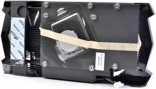 Alt view image 4 of 4 - GALAXY GTX1060 6G P106 GTX960 graphics card cooling aluminum block fan