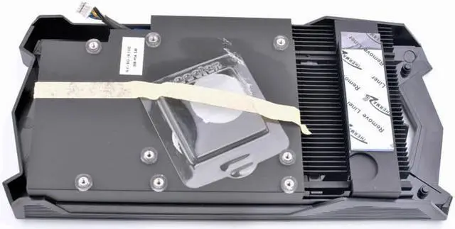 Alt view image 3 of 4 - GALAXY GTX1060 6G P106 GTX960 graphics card cooling aluminum block fan