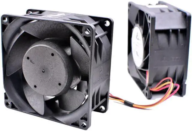 Alt view image 2 of 4 - THB0812BE 8cm 80mm fan 80mm fan 8038 DC12V 6A Dual fan combination large air volume server fan