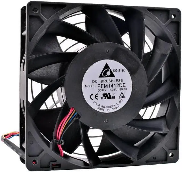 Main image of PFM1412DE 14cm 14038 140x140x38mm DC12V 5.04A Server cooler large air volume supercharged cooling fan