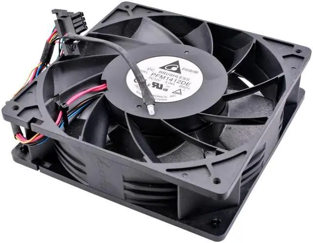 Alt view image 4 of 4 - PFM1412DE 14cm 14038 140x140x38mm DC12V 5.04A Server cooler large air volume supercharged cooling fan