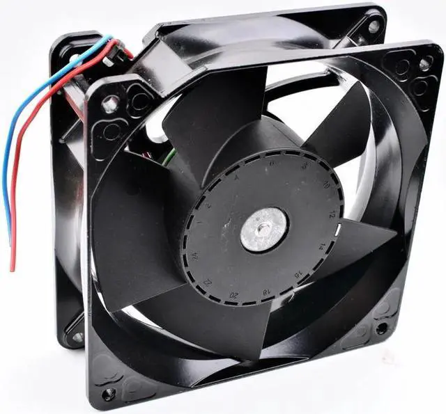 Alt view image 4 of 4 - 4114NH3 12cm 12038 120mm 120x120x38mm DC24V 0.8A 19.5W Metal frame inverter cooling fan