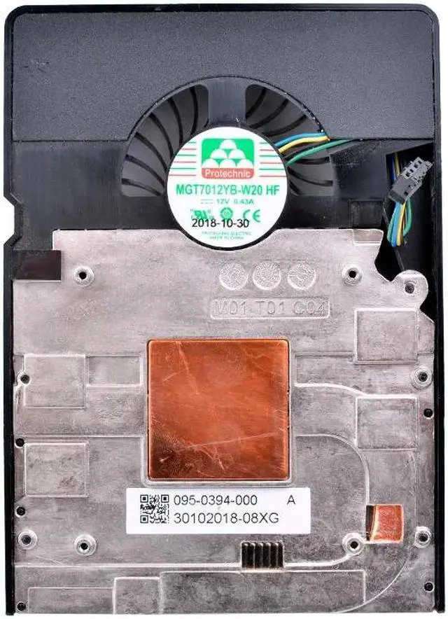 Alt view image 4 of 4 - MGT7012YB-W20 DC12V 0.43A For QUADRO P2000 Graphics card cooler cooling fan