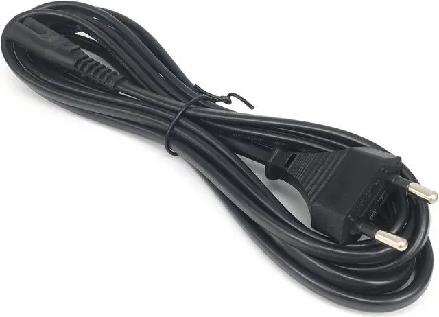 Alt view image 6 of 6 - 1pcs 3M EU Power cable cord Figure 8 C7 to Euro Eu European 2 pin AC Plug power cable cord for cameras,printers,notebook etc