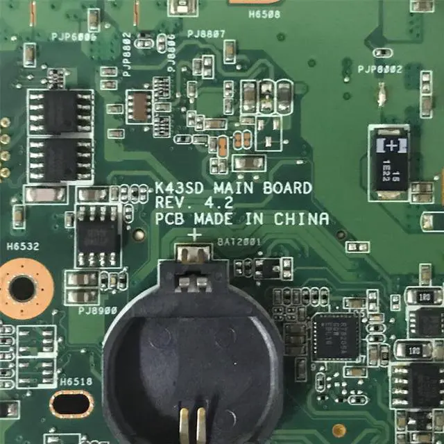 Alt view image 3 of 3 - K43S Laptop Motherboard With GT520M GT540M GT630M GPU for K43SJ K43SV K43SM A43S X43S K43S Motherboard Motherboard HM65(GT630M  2GB)