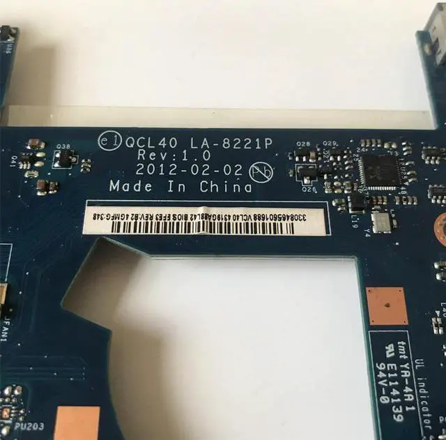 Alt view image 3 of 3 - K45A Motherboard LA-8221P Motherboard For K45VD A45V K45VM K45VS A85V Laptop Motherboard Mainboard Onboard I3 I5 CPU