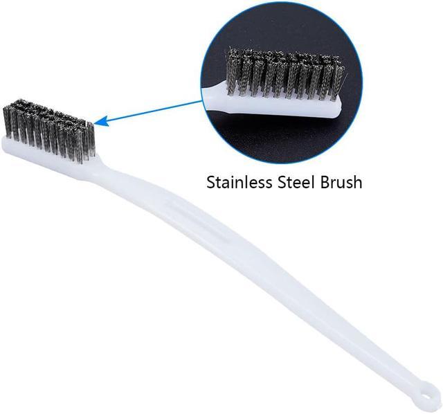 1PCS Stainless Steel Long Handle Soft Bed Brush Cleaning Products