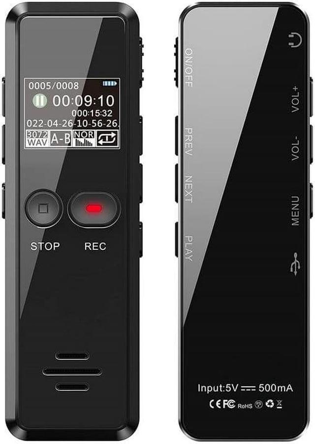 Achetez JNN M2 8 go Digital Voice Activé Recorder Mini Lecteur Mp3