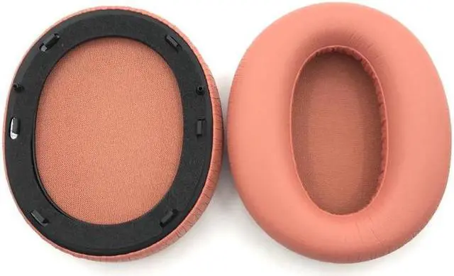 Main image of Replacement Soft Protein Leather Ear Pads for  W820NB Cushion Cups Cover Earpads Repair Parts Earmuff Headband(red)