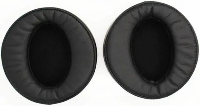 Main image of Replacement Leather Memory Foam Earpad Cushion Protein leather Earmuffs Cover for MDR XB950BT MDR-XB950BT Headphones(Black)