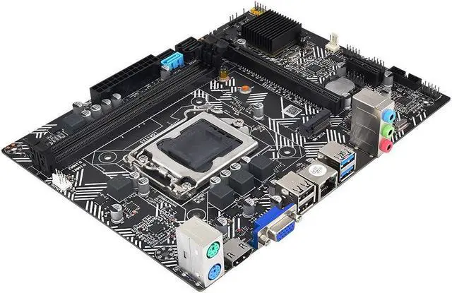 Alt view image 2 of 5 - B75 Desktops Motherboard LGA 1155 Support Intel I3/i5/i7 Processor CPU DDR3 16G Memory RAM SATA M.2 HDMI VGA B75-VH