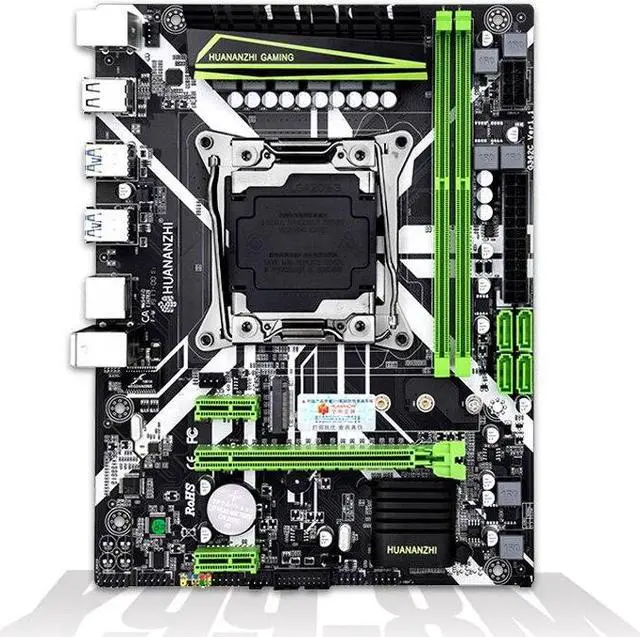 Alt view image 2 of 4 - X99 Motherboard 8M D4  Intel XEON E5 X99 LGA2011-3 All Series DDR4 RECC NON-ECC memory NVME USB3.0 ATX