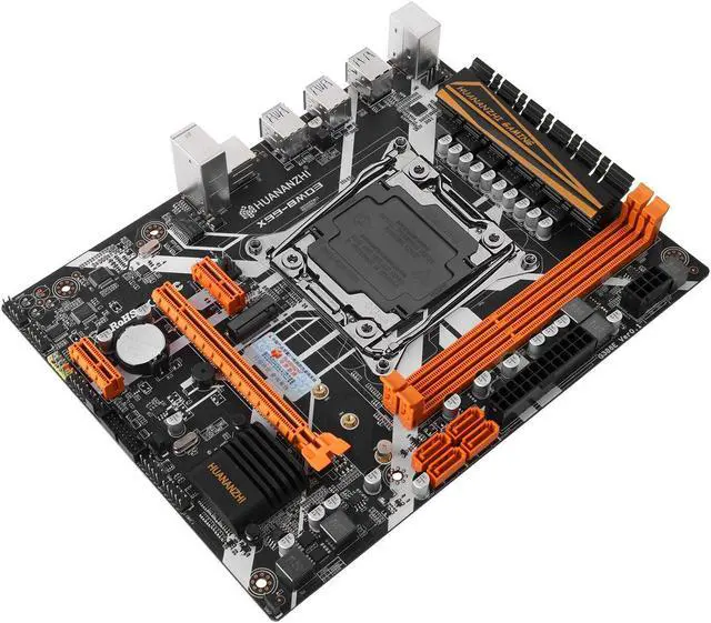 Alt view image 4 of 5 - X99 8MD3 Motherboard Intel xeon E5 X99 LGA2011-3 All Series DDR3 RECC NON-ECC memory NVME USB3.0 ATX