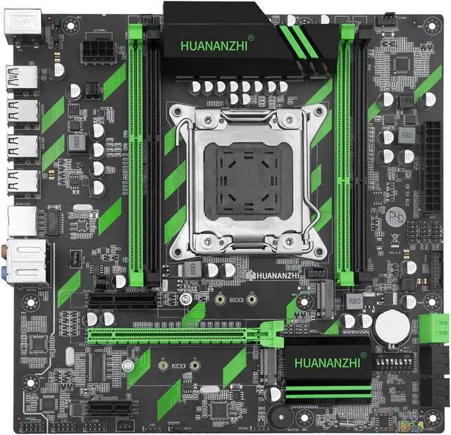 Main image of X79 Motherboard ZD3 LGA2011 M-ATX SATA3 USB3.0 PCI-E 16X NVME NGFF M.2 SSD Support REG ECC RAM