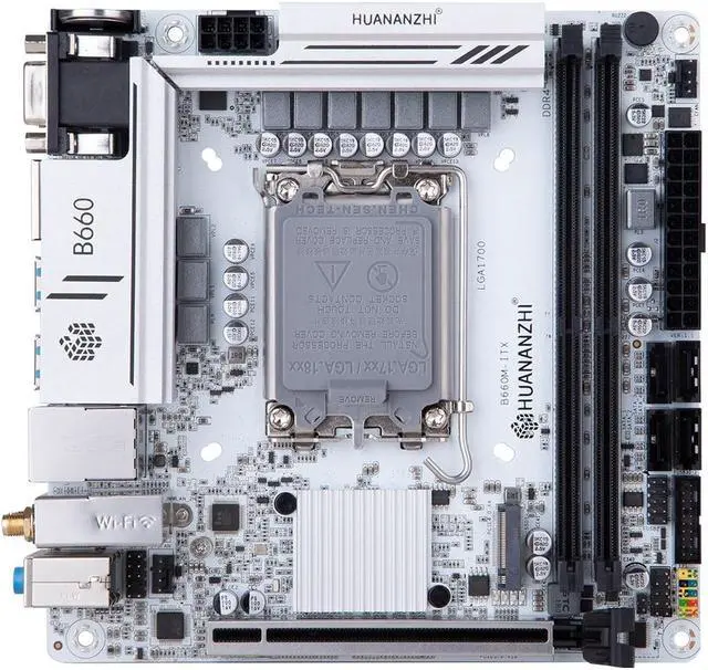 Main image of B660M Motherboard LGA 1700 Dual DDR4 Memory Slots PCI-E 4.0 M.2 64G Support 12th CPU New Intel B660 B660-ITX