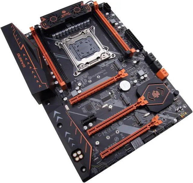 Alt view image 3 of 5 - X79 Motherboard LGA 2011 ATX Support Xeon E5 2620 2640 2650 2680 2690 V1 V2 REG ECC DDR3 Memory M.2 Nvme Sata