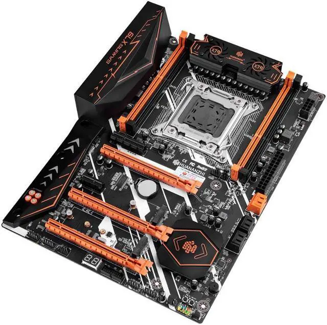 Alt view image 3 of 4 - X79 DELUXE V7.1 Motherboard LGA 2011 ATX USB3.0 SATA3 PCI-E NVME M.2 support REG ECC NON-ECC memory