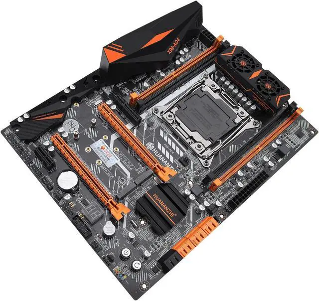 Alt view image 3 of 5 - X99 AD4 Motherboard V2.0 Intel X99 LGA 2011-3 All Series DDR4 RECC128GB M.2 PCI-E NVME NGFF ATX Server Mainboard