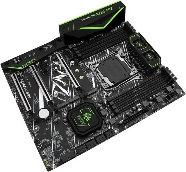 Alt view image 2 of 4 - X99 F8 Motherboard Support Intel Xeox E5 cpu DDR4 3200MHz REG ECC Memoryt NVME USB3.0 Server