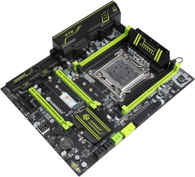 Alt view image 2 of 4 - X79 Motherboard Combo Kit with Xeon E5 2696 V2 4x8GB 32GB 1600MHz 12800R DDR3 ECC REG Memory Set