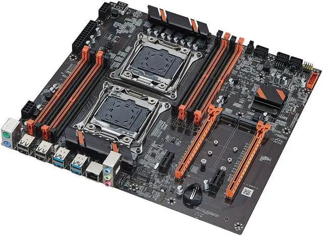 Alt view image 3 of 5 - X99 Motherboard Dual CPU with XEON E5 2666 V3 4x16GB=64GB DDR4 RECC REG ECC Memory Kit