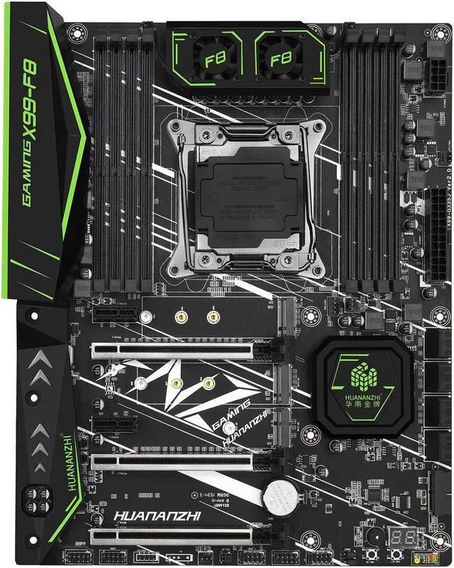 Main image of F8 X99 Motherboard Set with Intel XEON E5 2666 V3 2x8GB DDR4 2400 REG ECC Memory Combo Kit Set