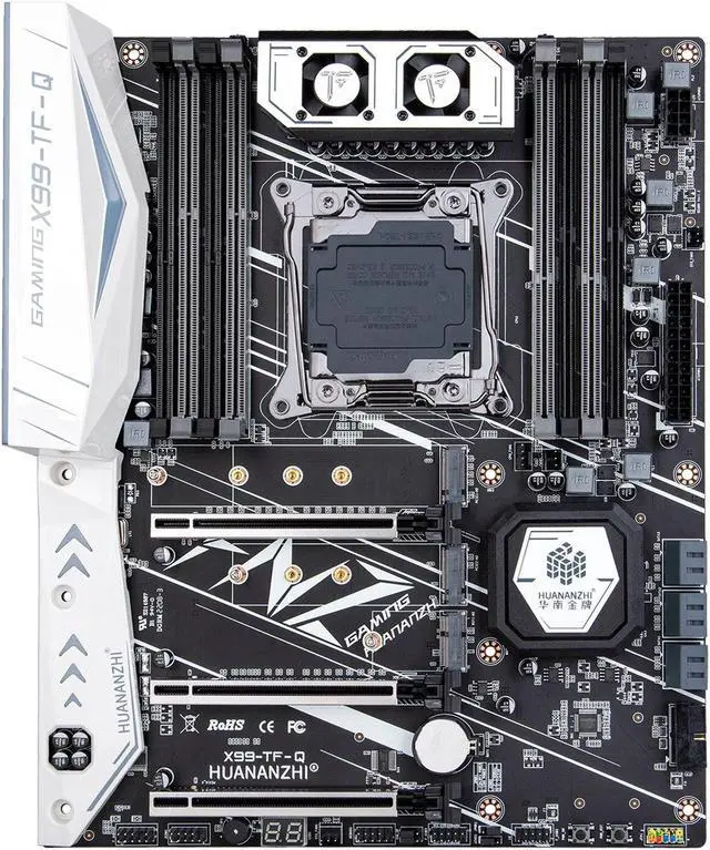 Alt view image 3 of 4 - TF Q X99 Motherboard Combo with Xeon E5 2666 V3 4x8GB DDR3 ECC REG 1600MHz Memory X99 TF Q
