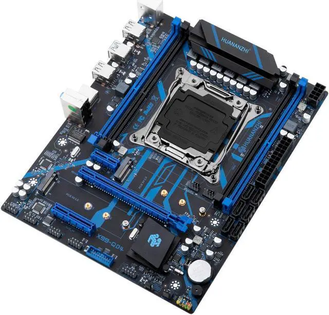 Alt view image 3 of 4 - X99 QD4 Motherboard Intel XEON E5 X99 LGA2011-3 All Series DDR4 RECC NON-ECC Memory NVME USB3.0 SATA