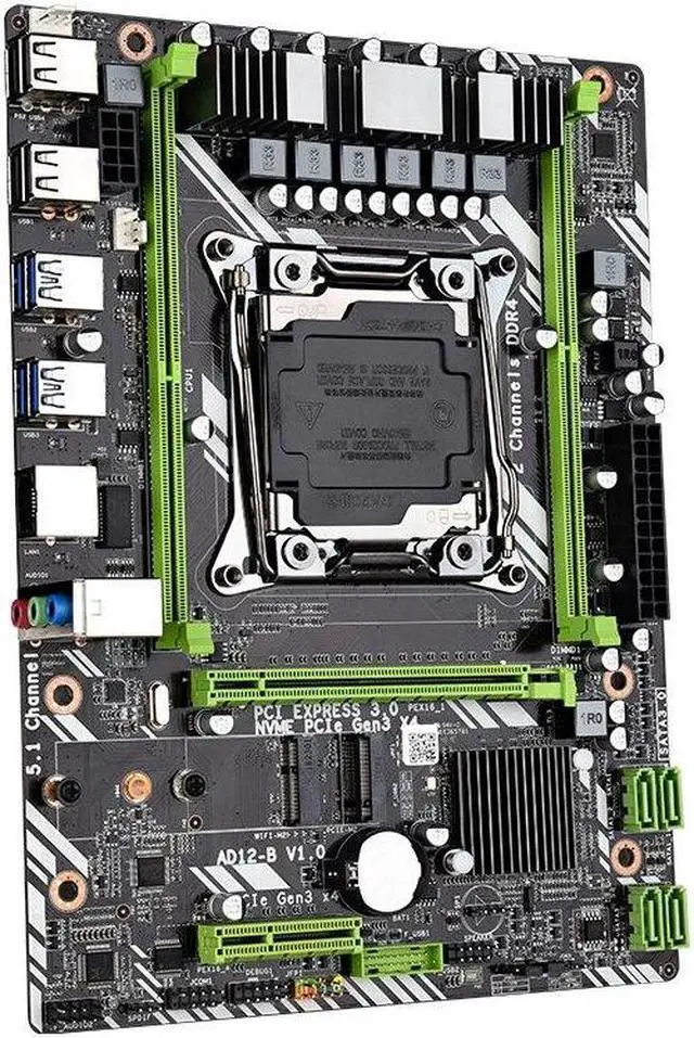 Alt view image 2 of 4 - X99 Motherboard Kit set LGA 2011-3 with Intel Xeon E5 2670 V3 CPU Processor 16G DDR4 Memory X99 Combo NVME M.2