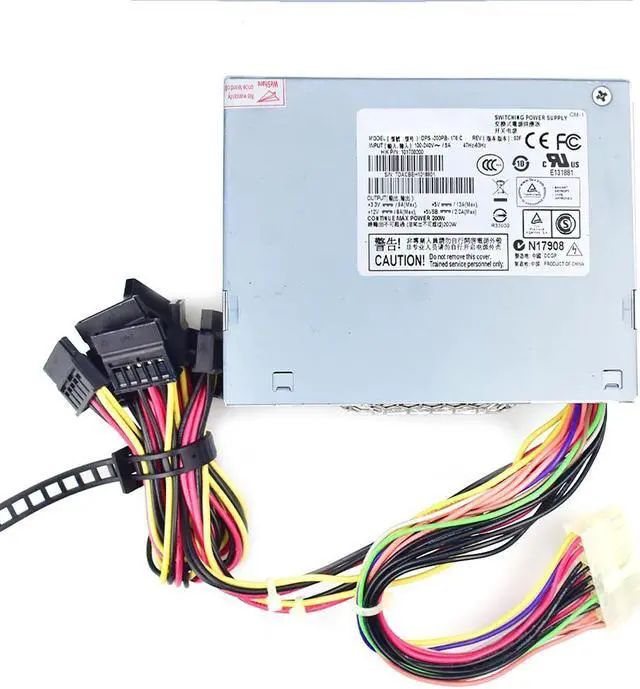 Main image of For DPS-200PB-176 A/C 200W Power Supply For Hard Disk Video Recorder wide voltage 100V-240V
