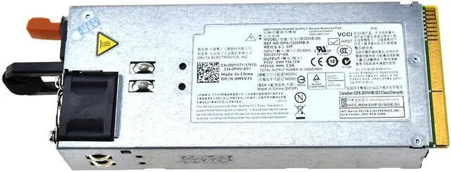 Main image of For D-ell P-owerEdge C6105 Server power 1400W D1200E-S1/S0 Psu