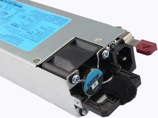 Alt view image 5 of 5 - For H-P G9 Server Power Supply 500W 723595-101 720478-B21 DPS-500AB-13 A Psu