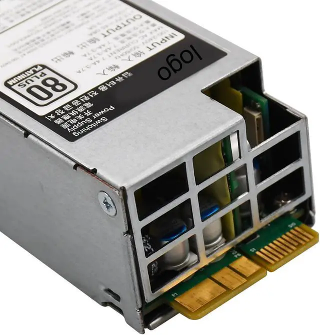 Alt view image 4 of 5 - for D-ell R430 R330 DSS1500 550W Power Supply L550E-S1 D550E-S1 X185V Psu