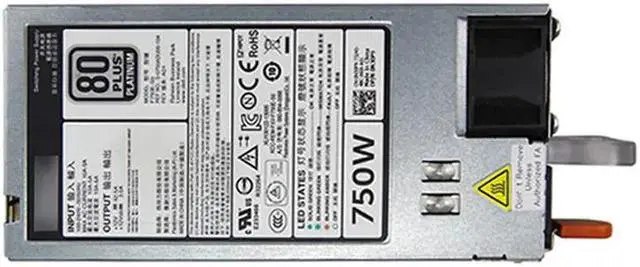 Main image of for R720 R620 R520 T620 Server Power Supply PSU 750W F750E-S0 D750E-S1 05NF18 06W2PW Power Adapter 5NF18 6W2PW